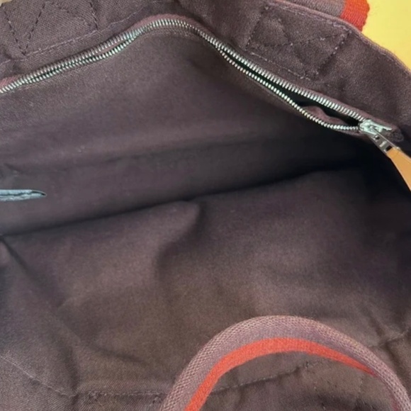 ♦️♦️HERMÈS Heavy Canvas TOTE BAG made in france - Picture 3 of 4
